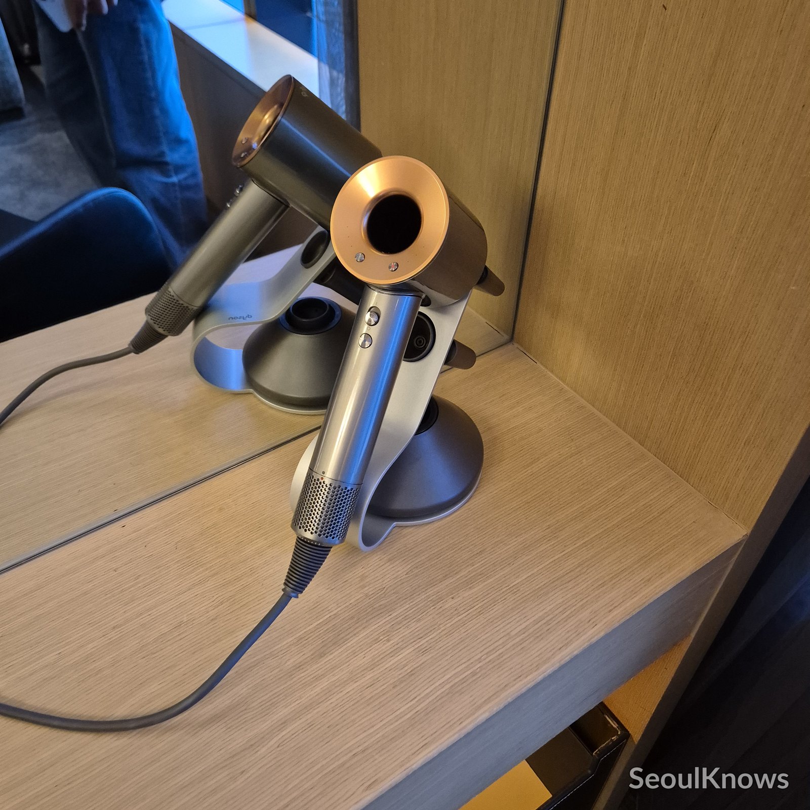Conrad Seoul Dyson hair dryer