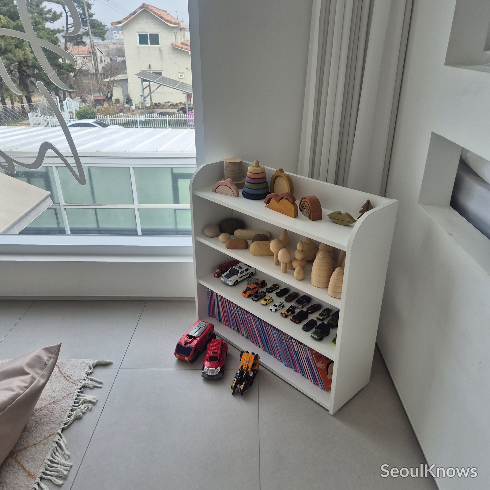 HAY kids room toy shelf