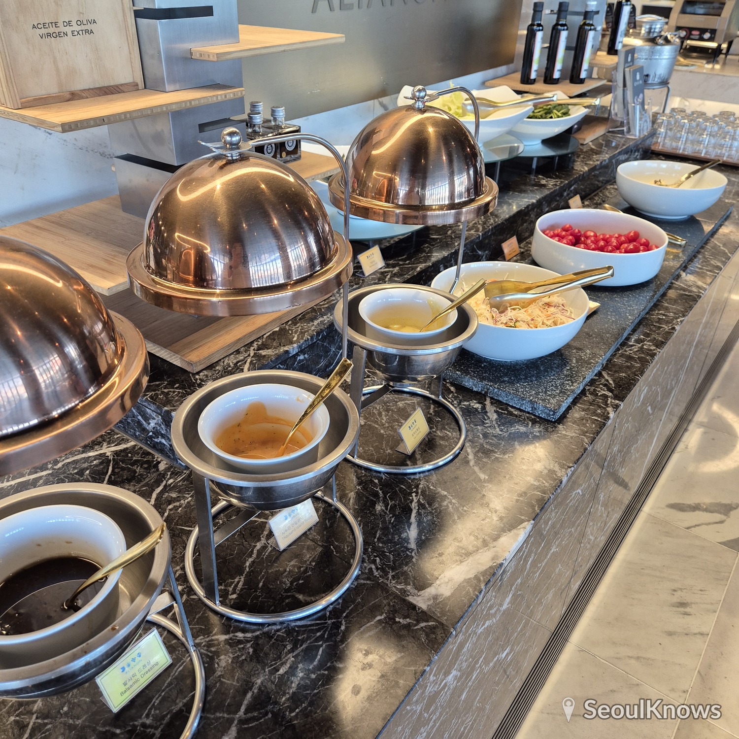 LaVALSE Hotel Busan breakfast hot dishes