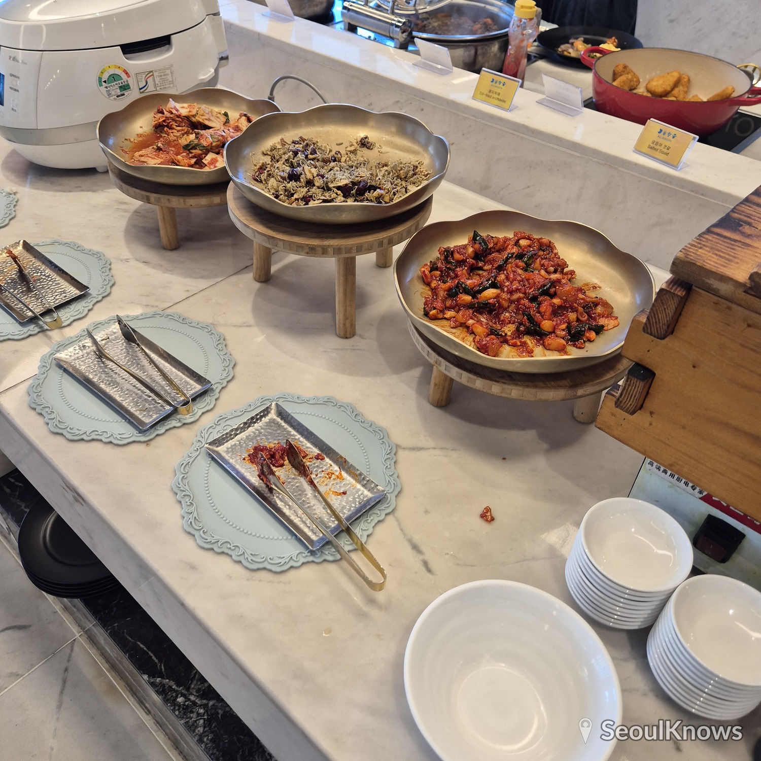 LaVALSE Hotel Busan breakfast side dishes