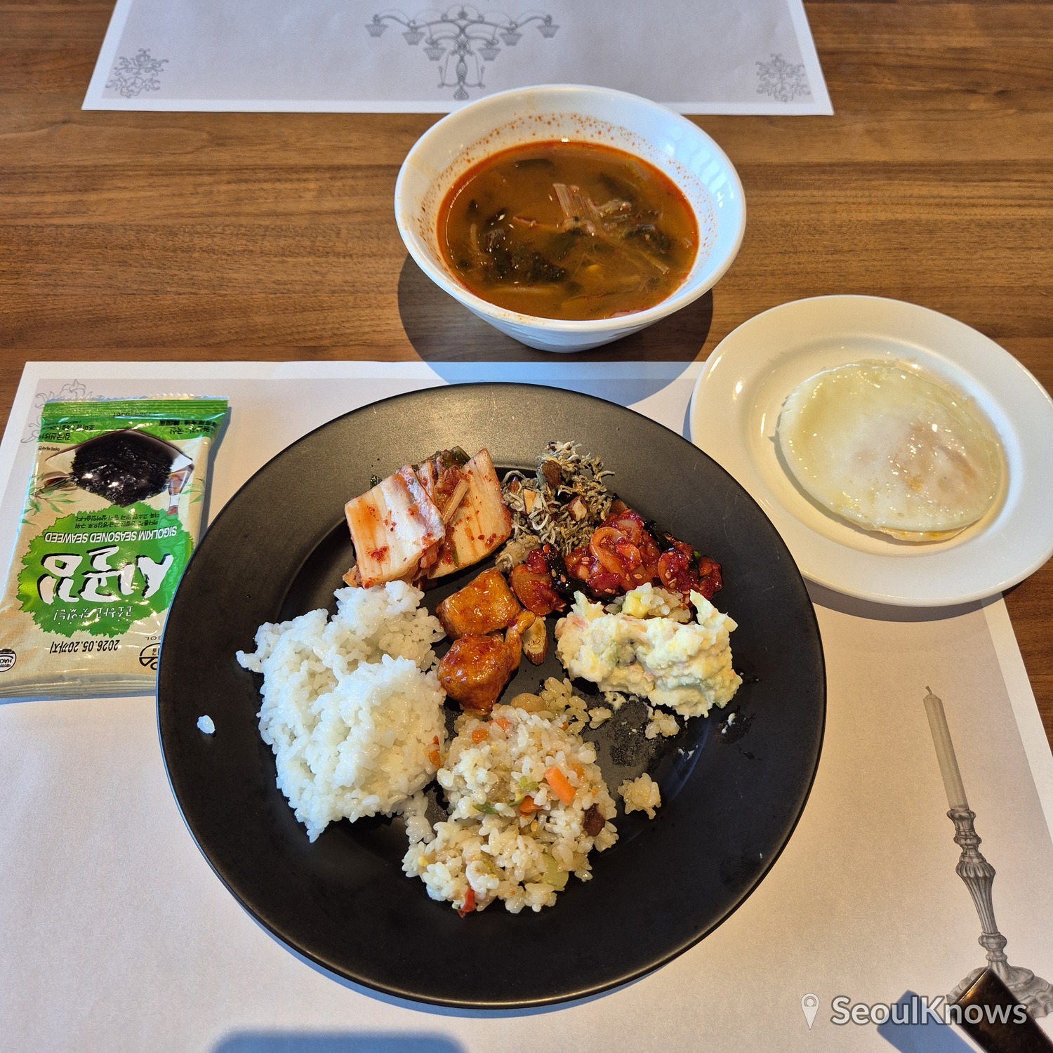 LaVALSE Hotel Busan breakfast plate