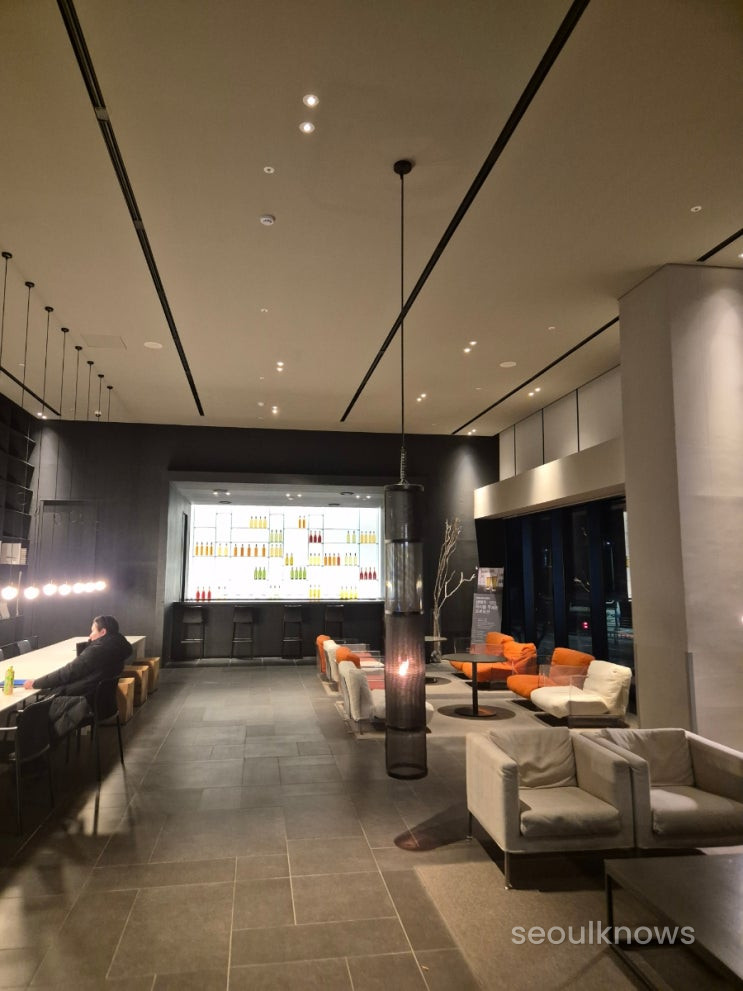 신라스테이 해운대 라운지 좌석 lounge seating
