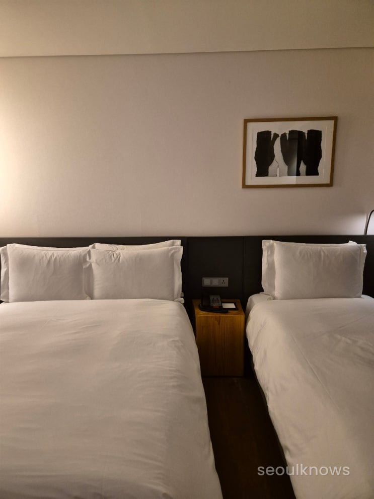 신라스테이 해운대 룸 디테일 room detail