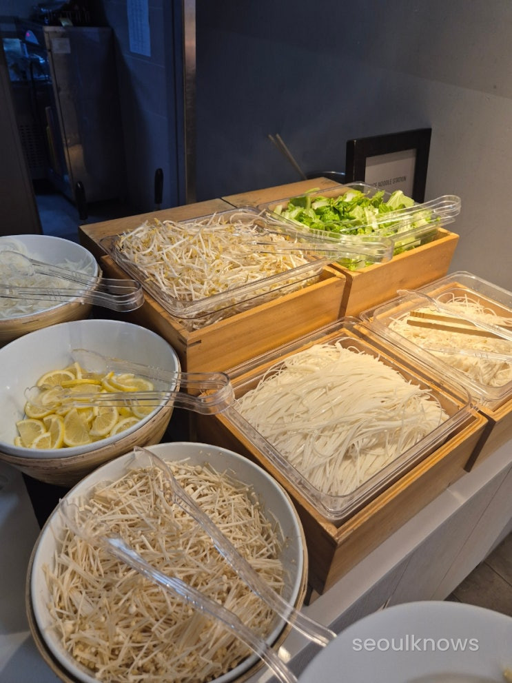 신라스테이 해운대 조식 디테일 buffet detail
