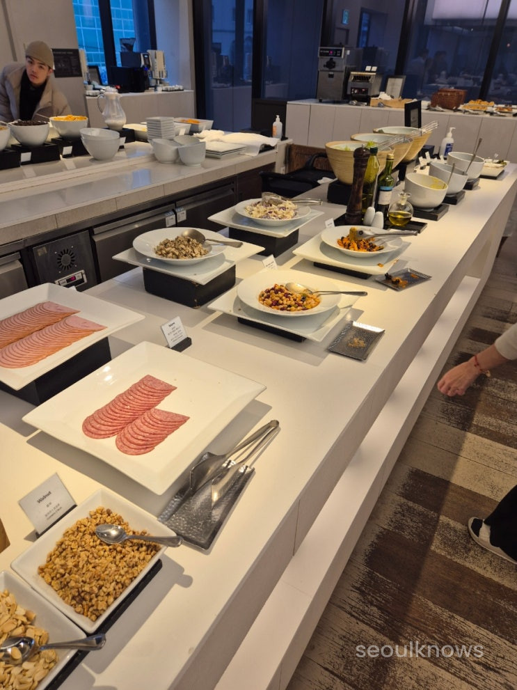 신라스테이 해운대 조식 메뉴 breakfast menu