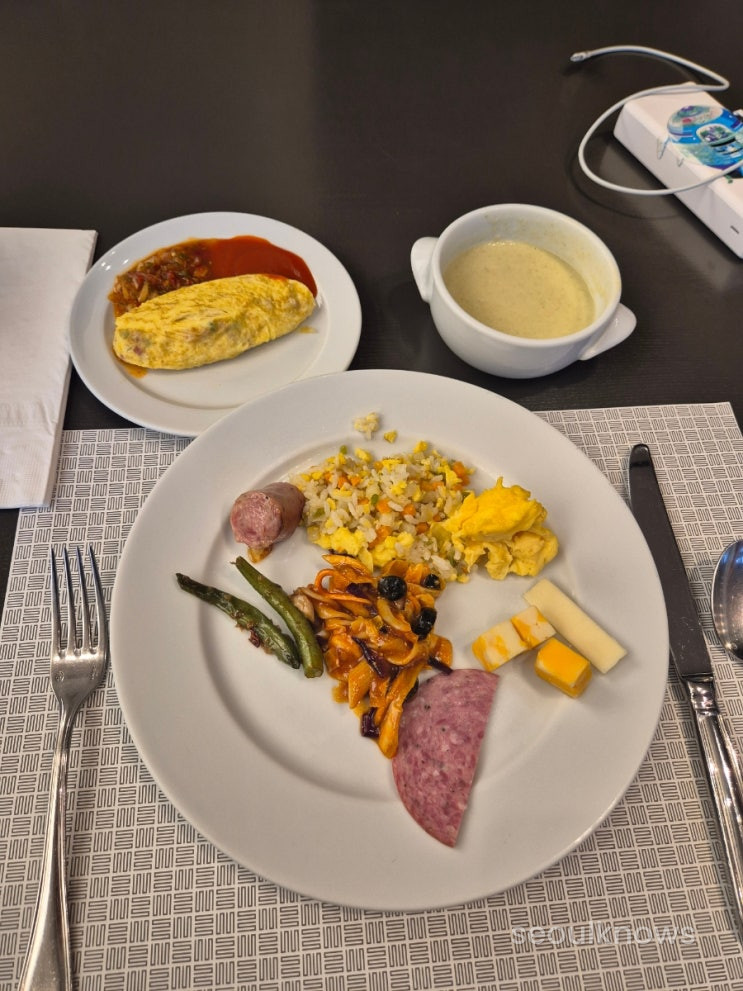 신라스테이 해운대 조식 뷔페 breakfast buffet
