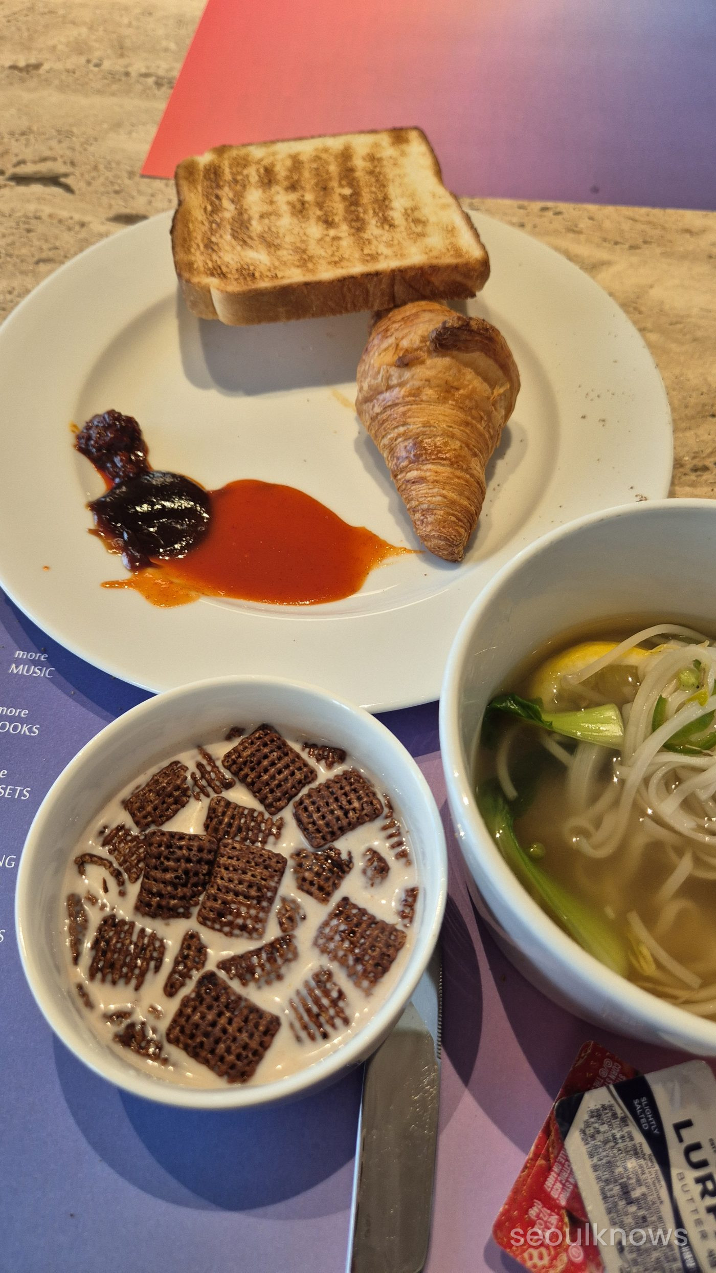 Breakfast plate
