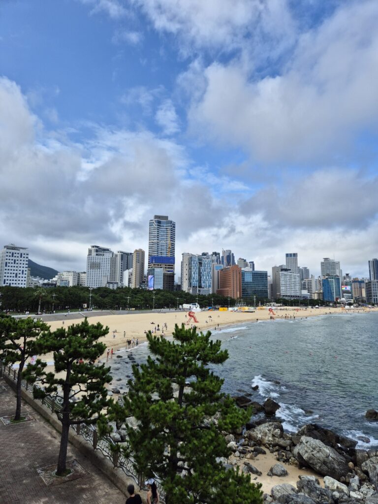 The Westin Josun Busan Haeundae beach and city view 1