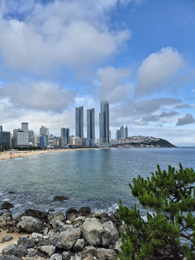 The Westin Josun Busan Haeundae beach and city view 2