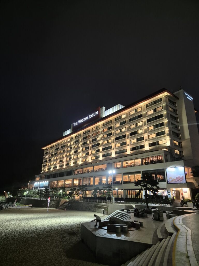 The Westin Josun Busan Haeundae beach and city view 7