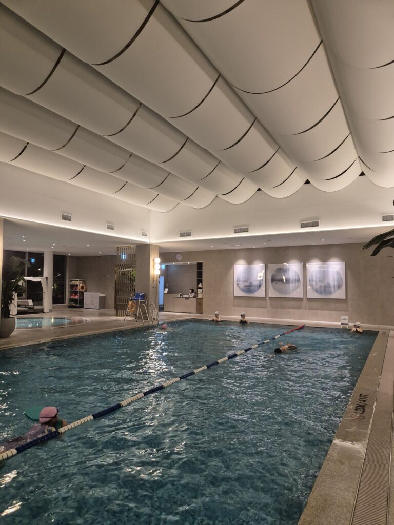 The Westin Josun Busan beachfront indoor pool 4