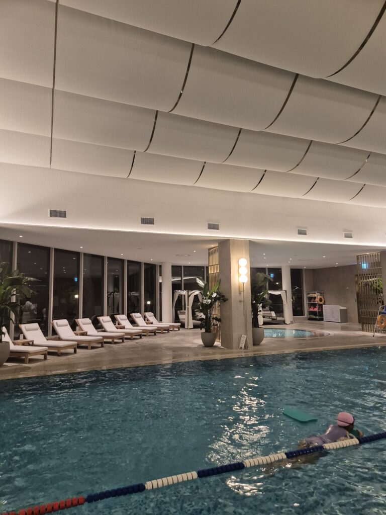 The Westin Josun Busan beachfront indoor pool 5