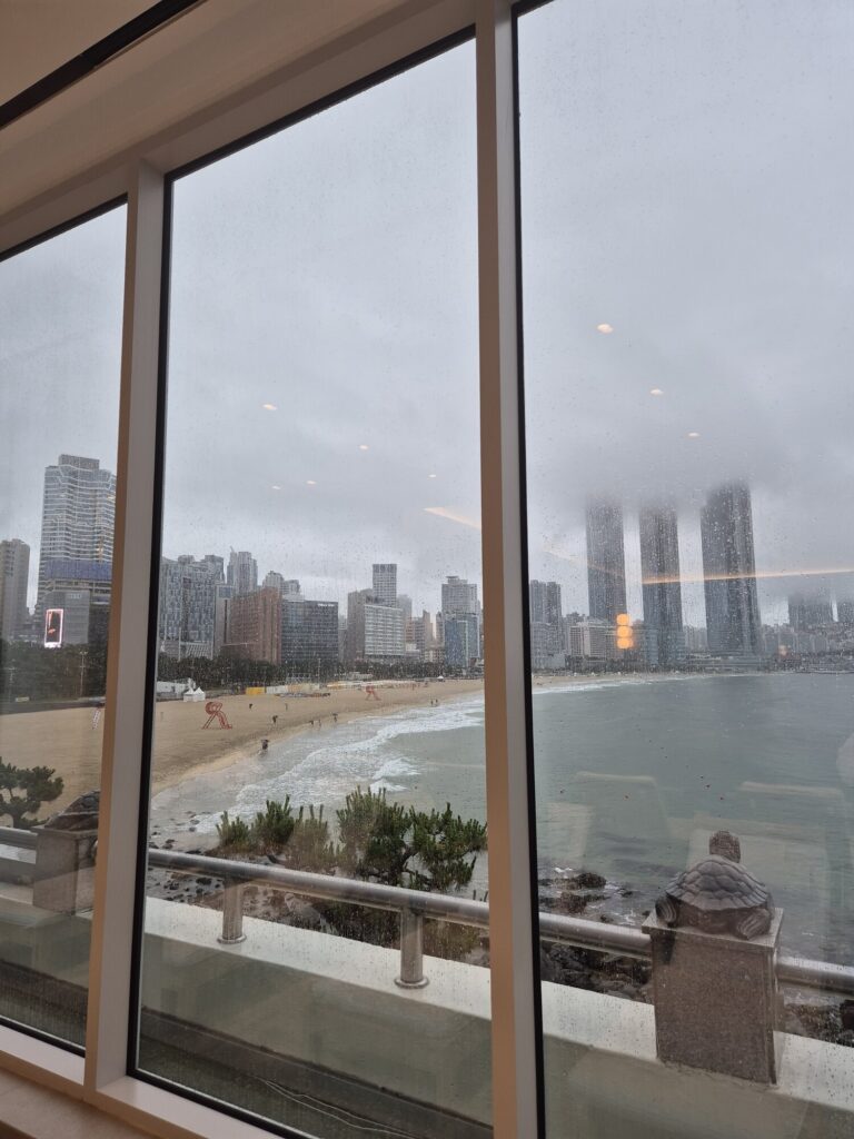 The Westin Josun Busan Haeundae beach and city view 3