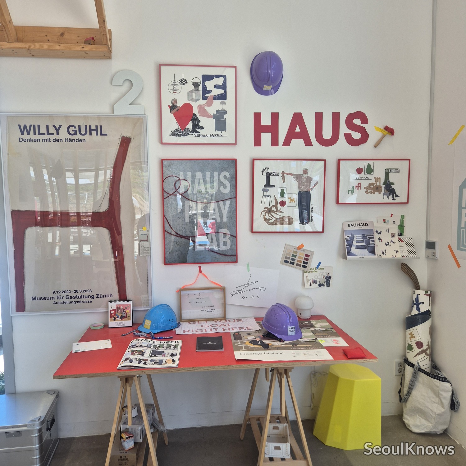 HAUS PLAY LAB craft workshop corner