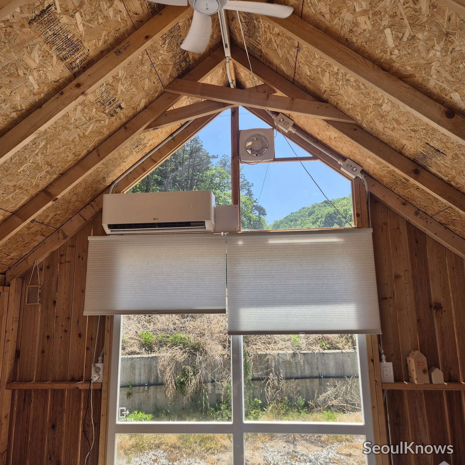 HAUS PLAY LAB triangular cabin interior