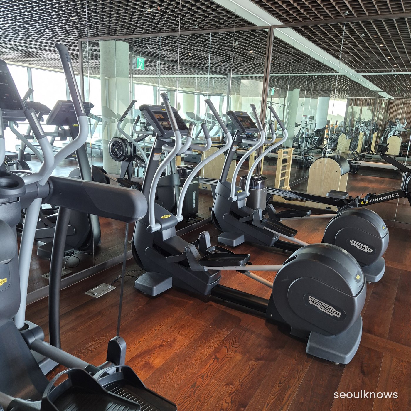 McQueens Club ocean-view fitness center at Ananti Cove
