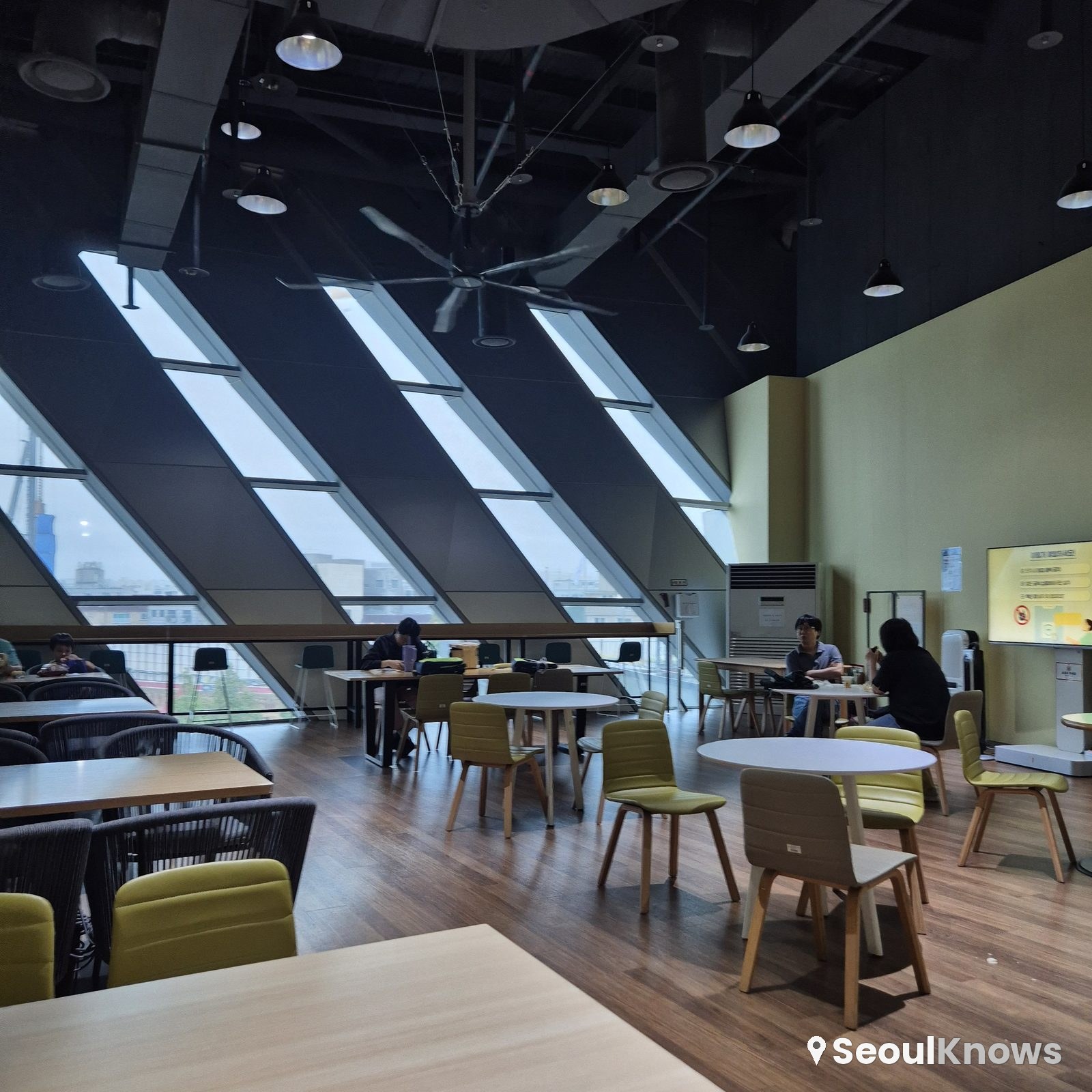 Cafe inside the museum