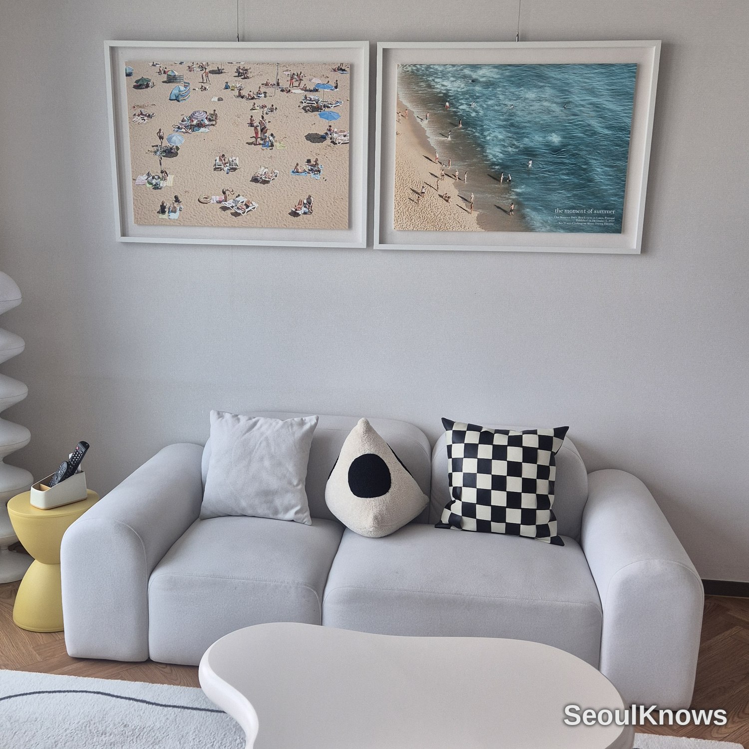 Brown Suites Busan living area