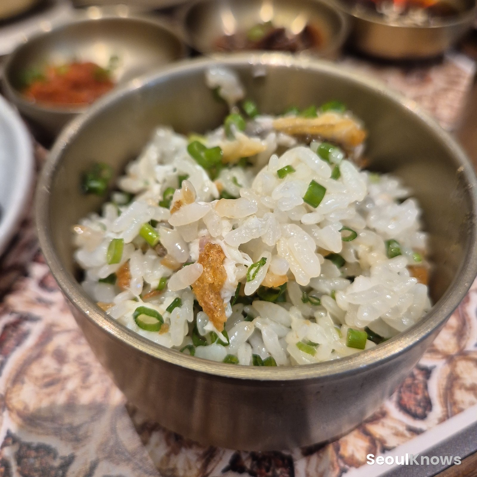 Mixed sea bream rice ready to eat