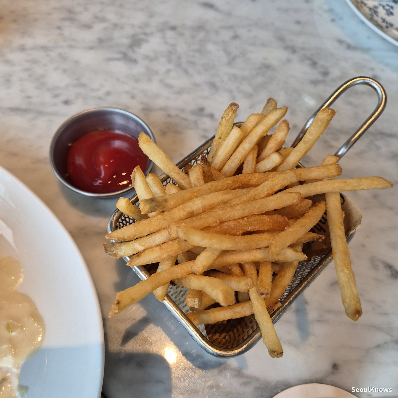 French fries at McQueens Grill and Bar