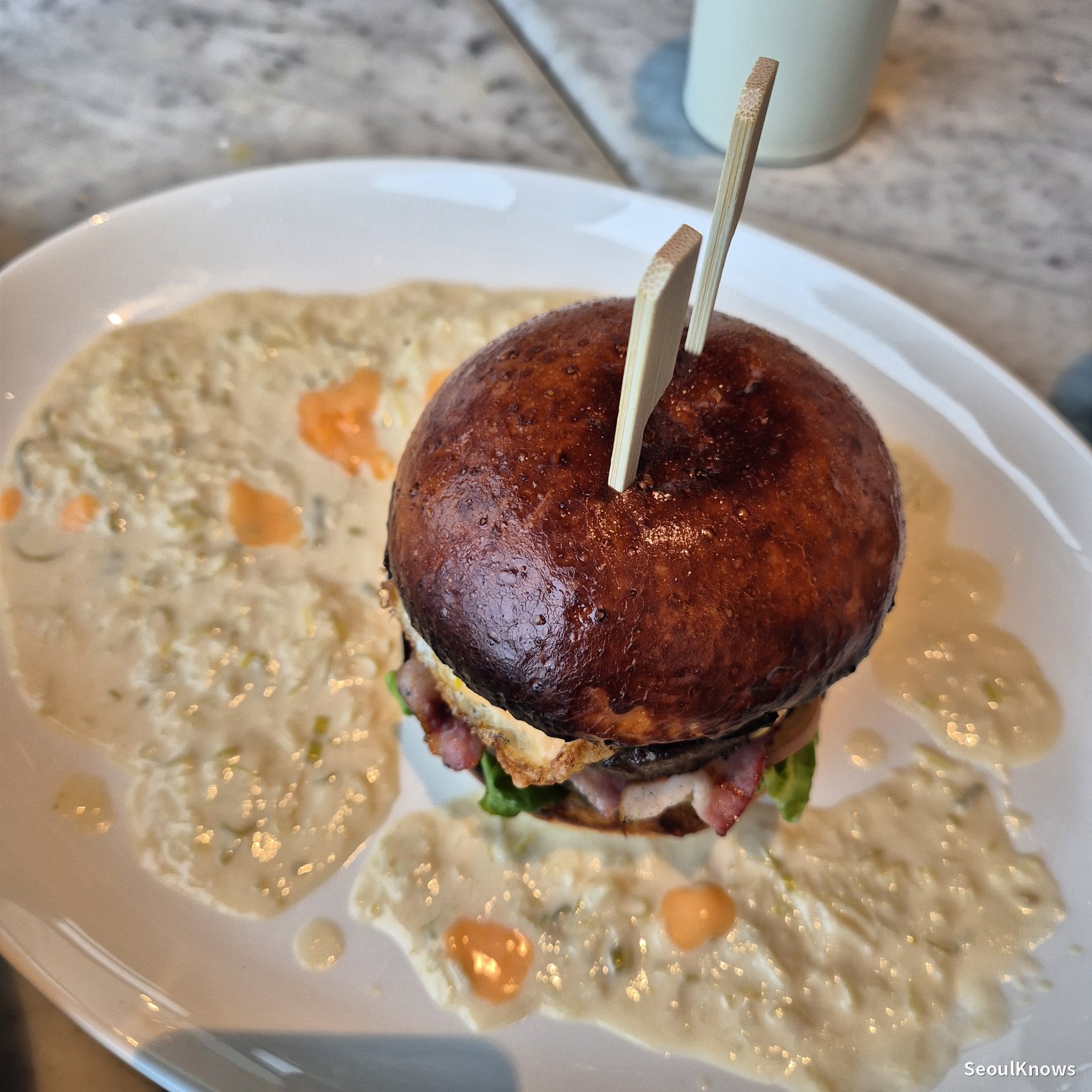 McQueen Burger at McQueens Grill and Bar
