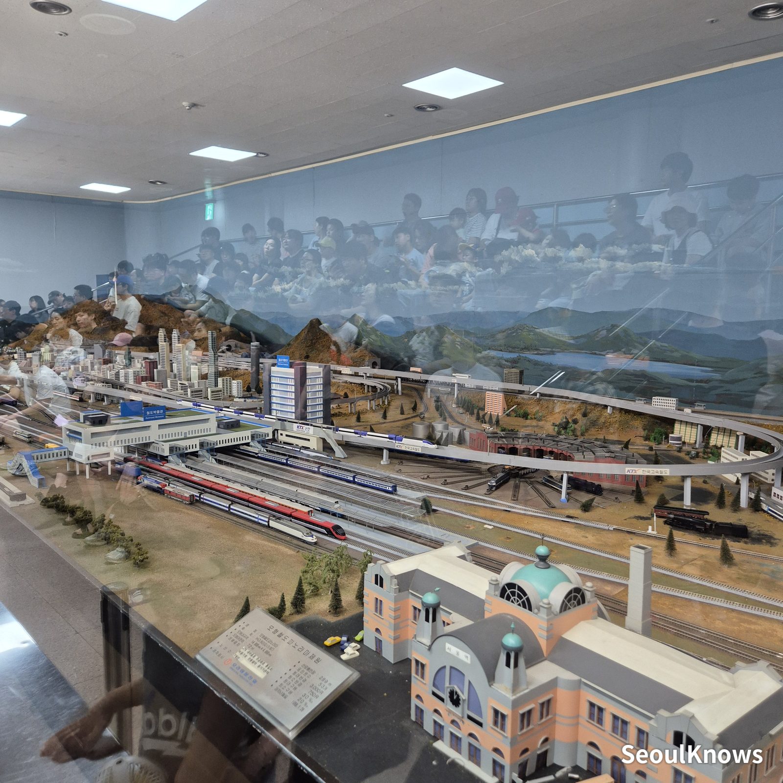 Railroad Museum, Uiwang: star attraction the model-train diorama (photo 2)