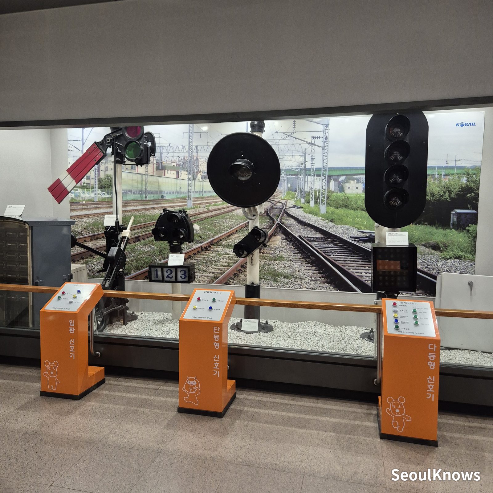 Railroad Museum, Uiwang: be a train driver the simulator (photo 2)