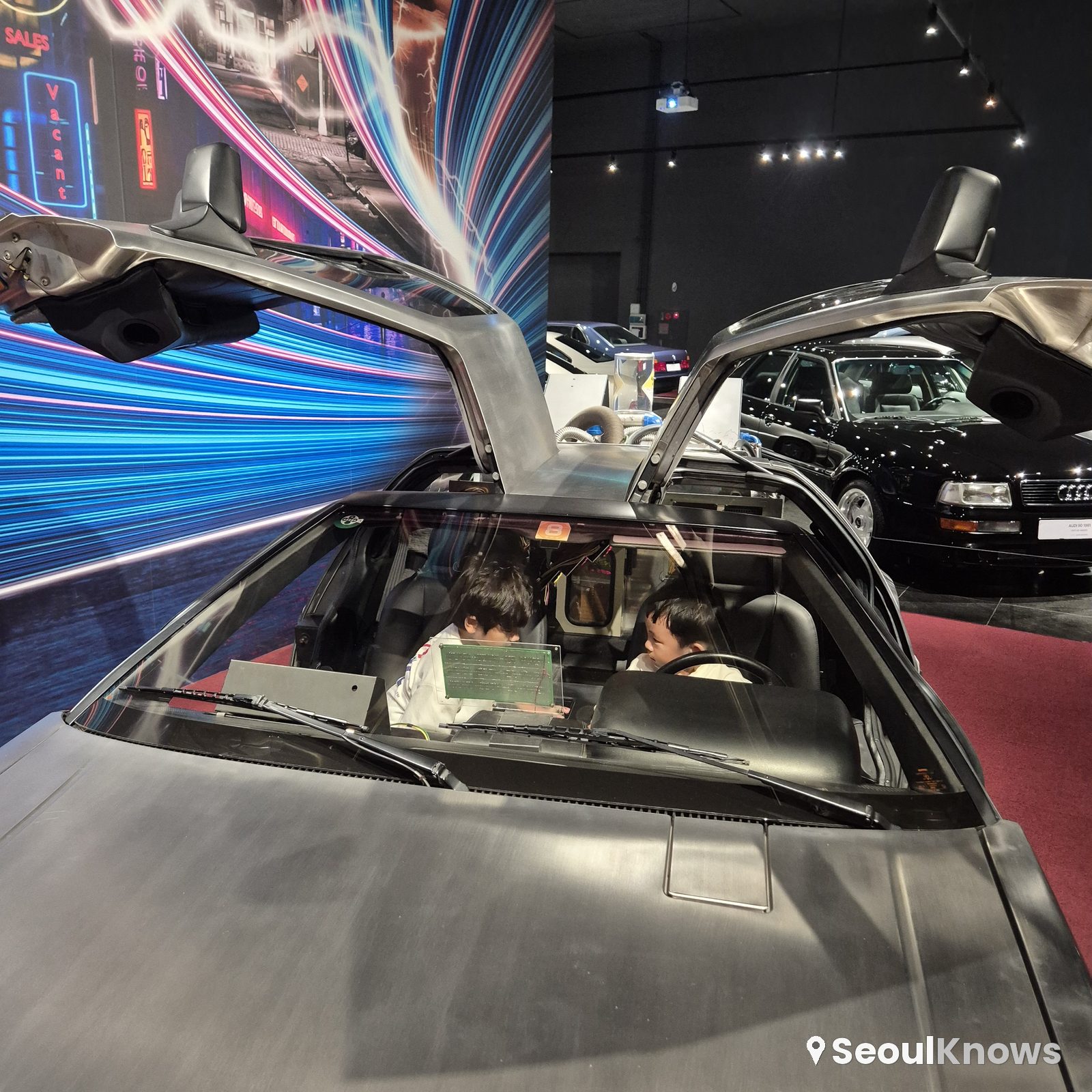 Things to Do Near Seoul With Kids: Samsung Fire Mobility Museum, Yongin (Classic Cars, a Scooter Track & a Back to the Future DeLorean)