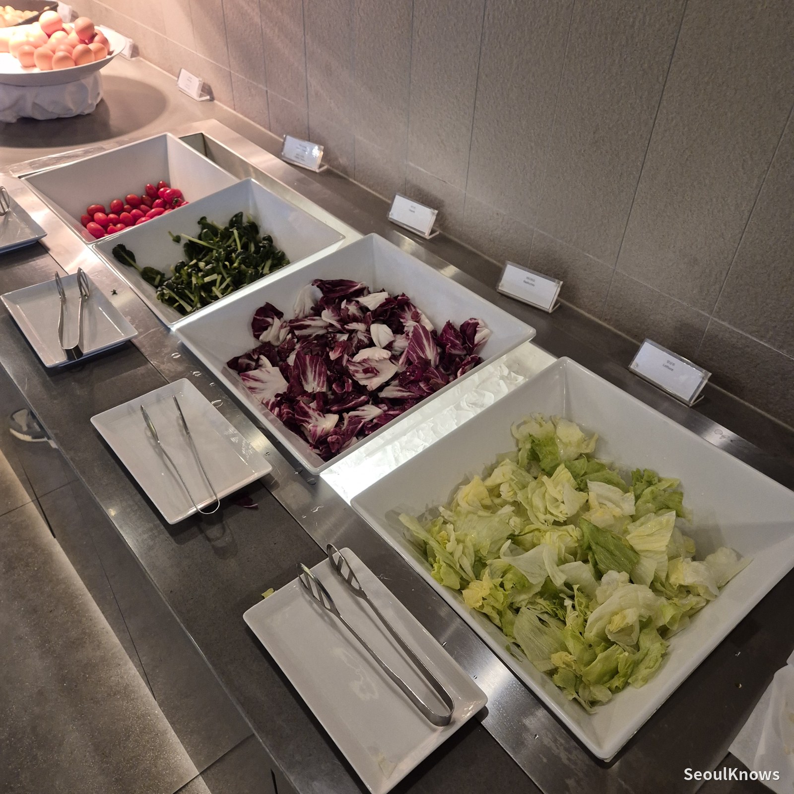 Kimchi and vegetables