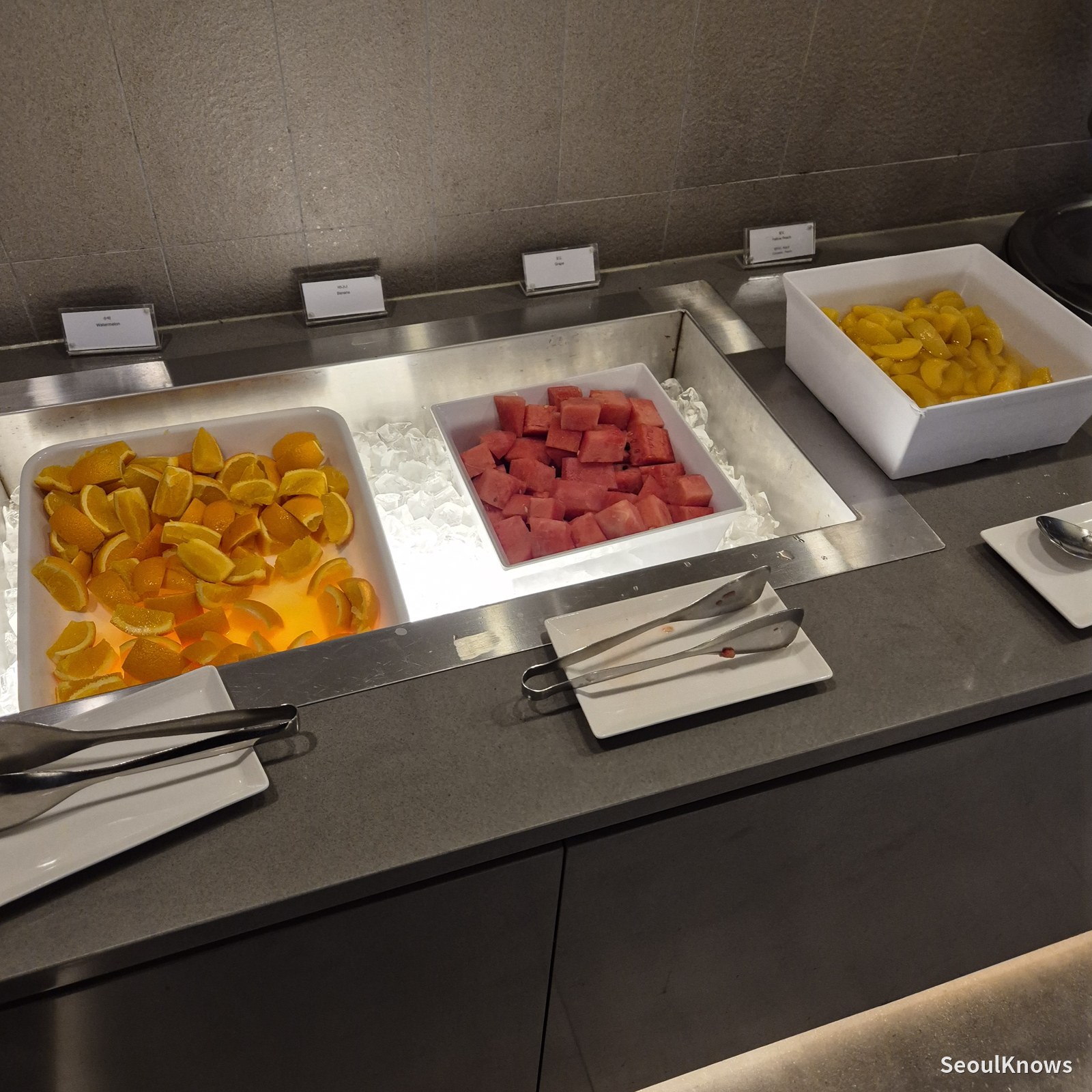 Fresh fruit selection