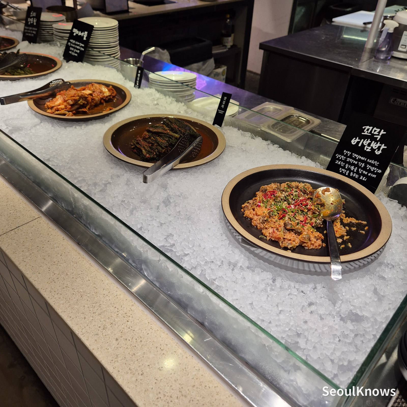 Korean side dishes and braised dishes at Viking's Wharf COEX