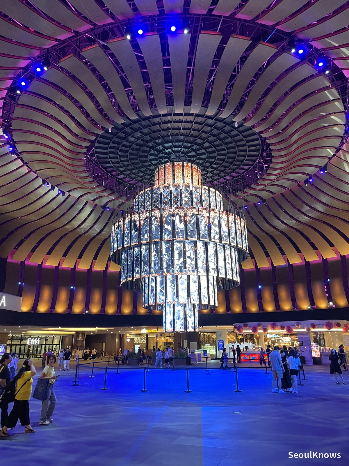 The Rotunda circular hall at Inspire Entertainment Resort